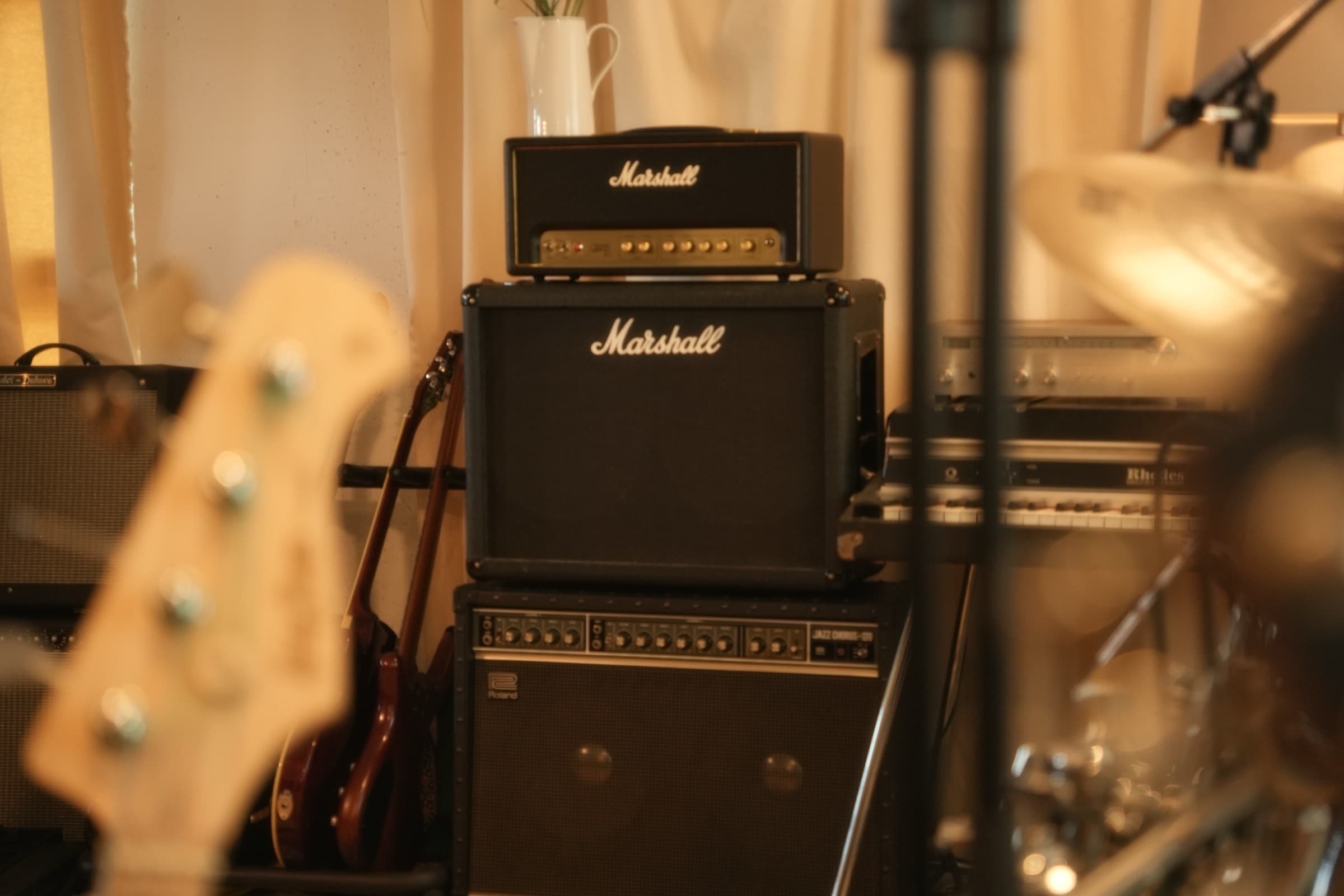 A Marshall half-stack
