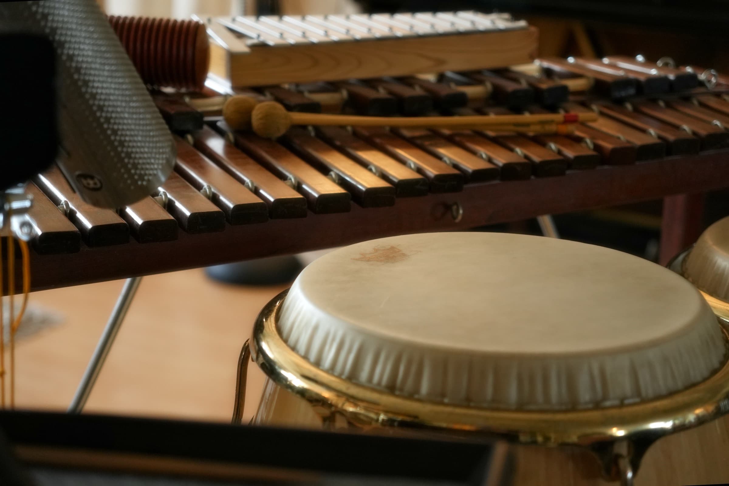 The percussion corner